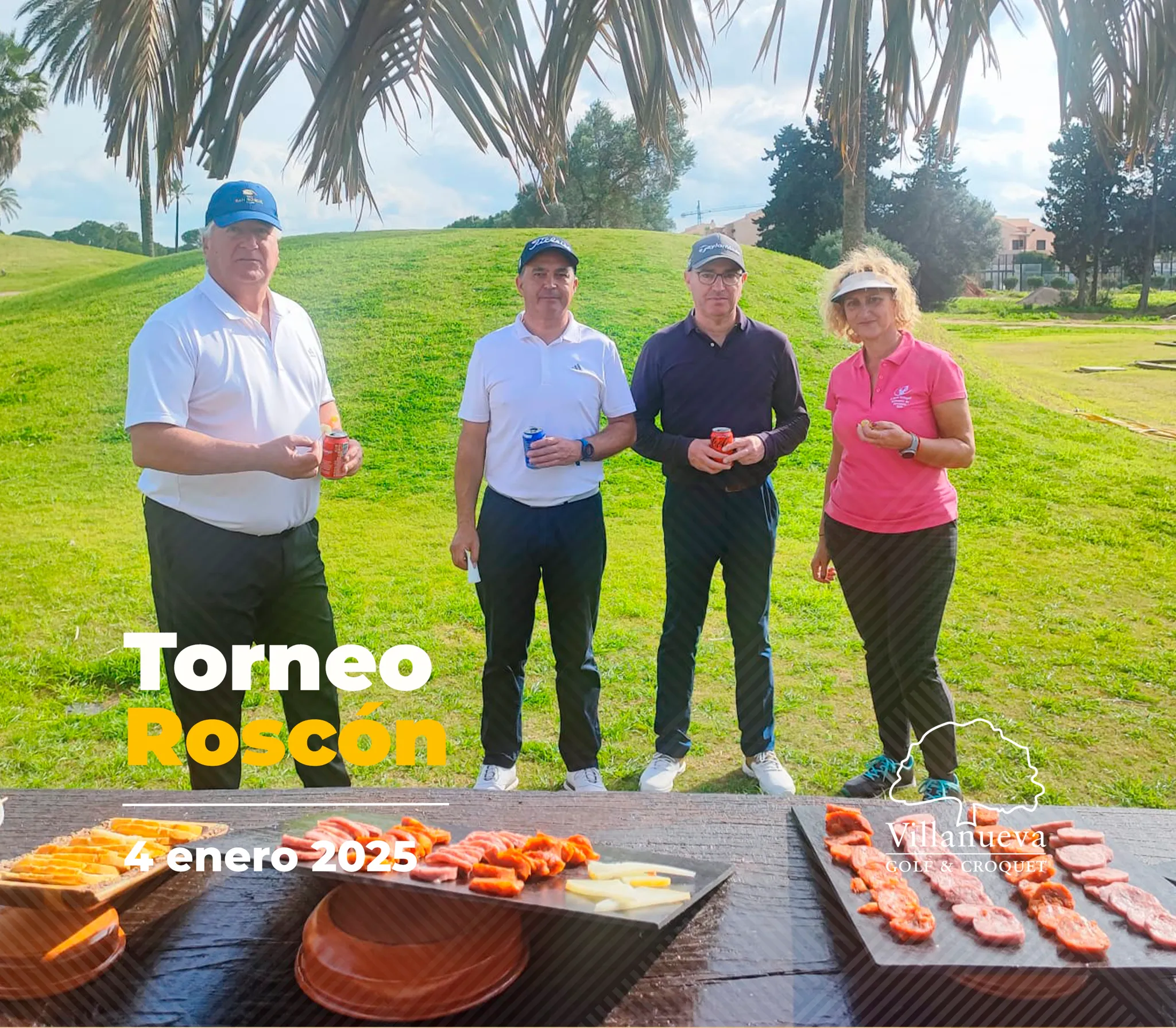 Torneo Roscon de Reyes 2025 Villanueva Golf 14 Villanueva Golf, Campo de Golf y Croquet. Club social en Cádiz