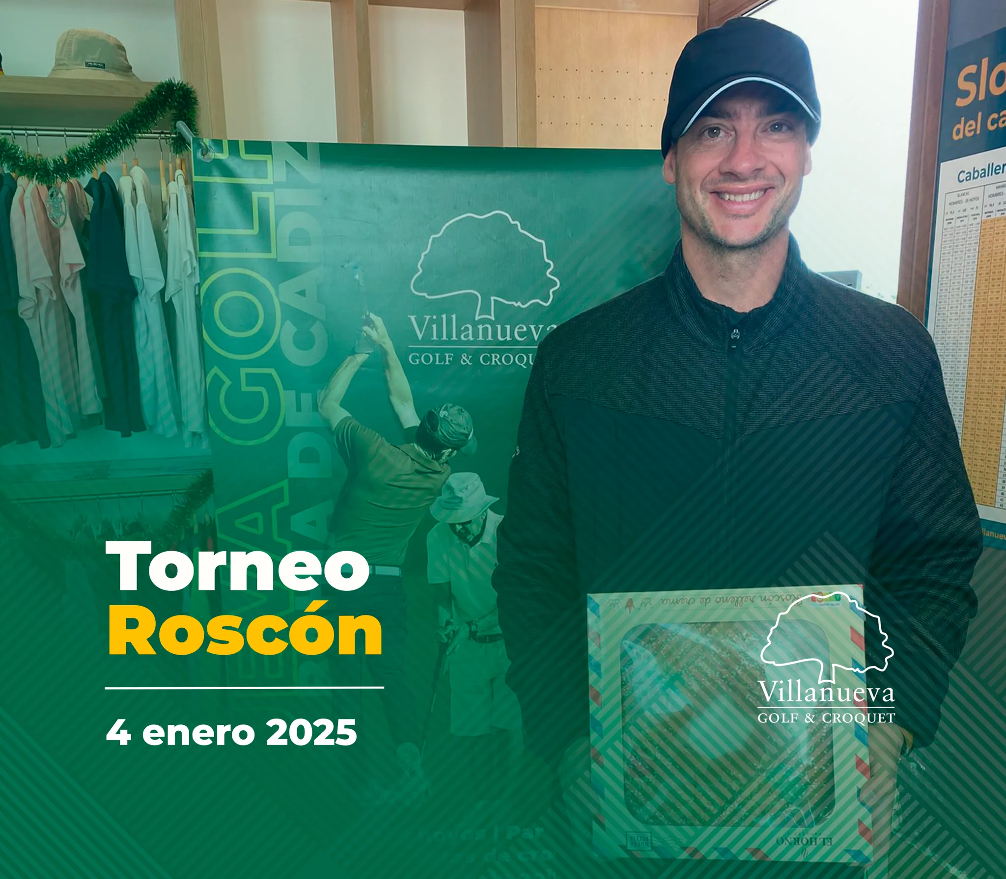 Torneo Roscon de Reyes 2025 Villanueva Golf 25 Villanueva Golf, Campo de Golf y Croquet. Club social en Cádiz