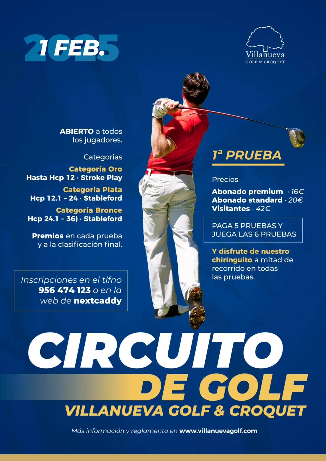 Primera Prueba del Circuito Villanueva