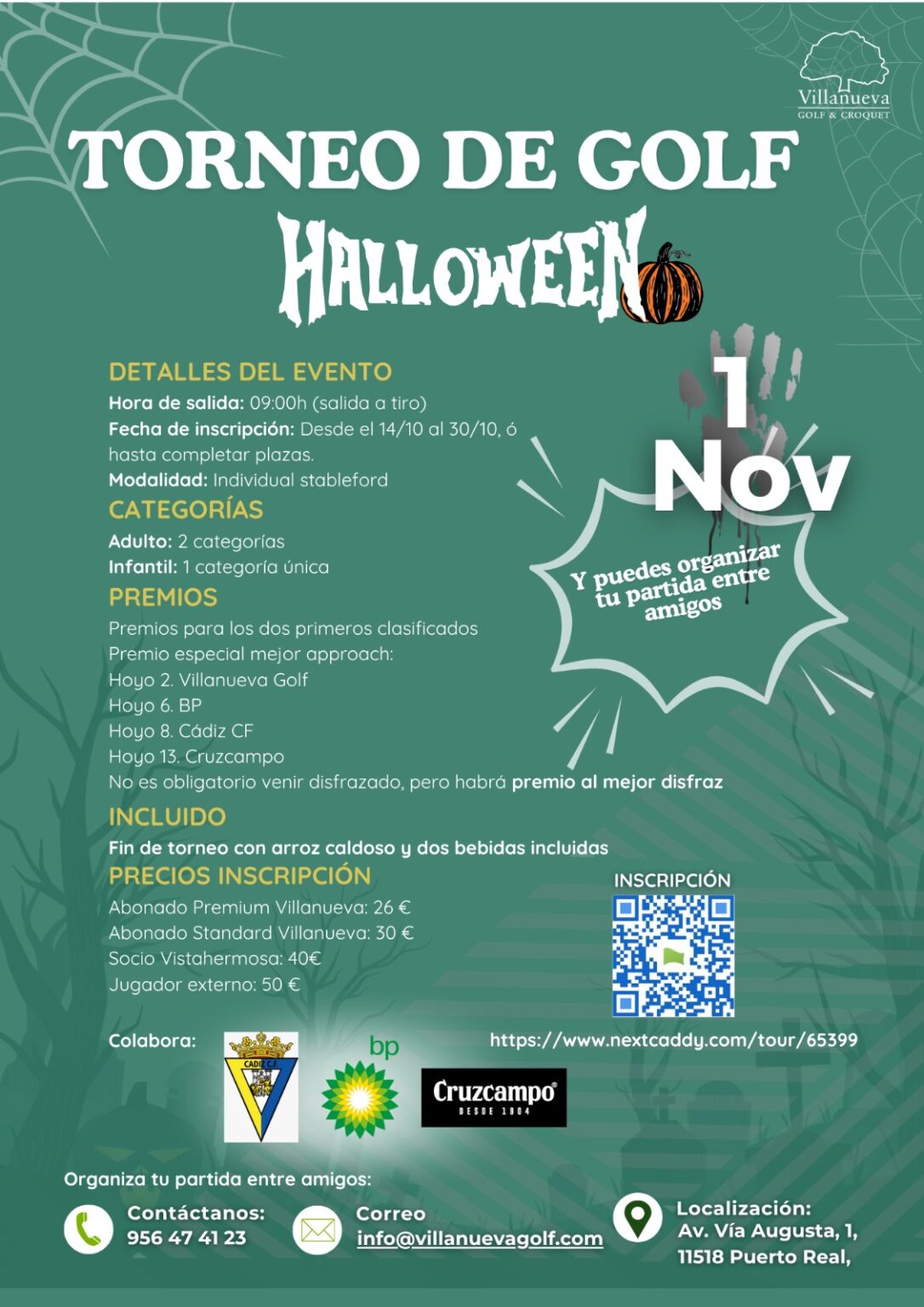 Imagen de WhatsApp 2025 10 21 a las 09.28.18 81e06823 Villanueva Golf, Campo de Golf y Croquet. Club social en Cádiz